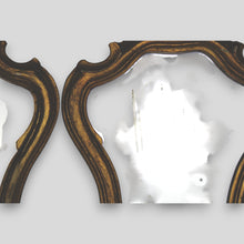 Carica l'immagine nel visualizzatore di Gallery, Coppia di Specchi Vintage Dorati in Stile Barocco Anni '50