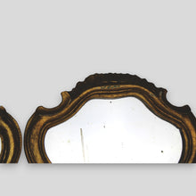 Carica l'immagine nel visualizzatore di Gallery, Coppia di Specchi Vintage Dorati in Stile Barocco Anni '50