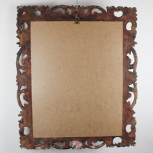 Carica l'immagine nel visualizzatore di Gallery, Grande Specchio Con Cornice in Legno Dorata XX Secolo