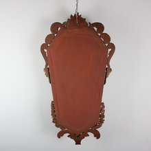 Carica l'immagine nel visualizzatore di Gallery, Specchio vintage con cornice dorata metà '900 dalla forma a diamante