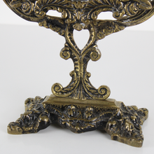 Carica l'immagine nel visualizzatore di Gallery, Psiche Specchio da Tavolo Vittoriano in Ottone Inizi del XX Secolo