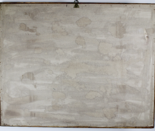 Carica l'immagine nel visualizzatore di Gallery, Specchio Rettangolare con Cornice in Legno Dorata D'Epoca '900