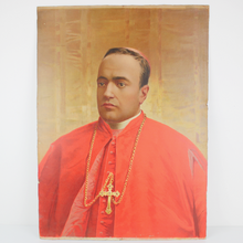 Carica l'immagine nel visualizzatore di Gallery, Dipinto ad olio ritraente Beato Andrea C. Cardinal Ferrari fine '800