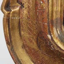 Carica l'immagine nel visualizzatore di Gallery, Specchio con Cornice in Legno Dorata Intagliata D'Epoca '900