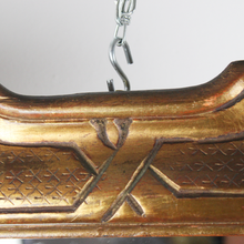 Carica l'immagine nel visualizzatore di Gallery, Specchio con Cornice in Legno Dorata Intagliata D'Epoca '900