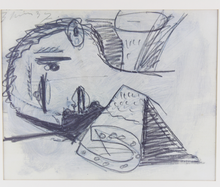 Carica l'immagine nel visualizzatore di Gallery, Doppia LITOGRAFIA Pablo Ruiz Picasso Studio per Testa Piangente e Guerriero Gamba del cavallo