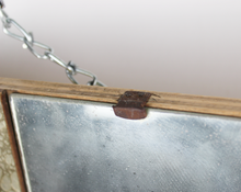 Carica l'immagine nel visualizzatore di Gallery, Appendiabiti Attaccapanni in legno e ganci Ottone con doppio vetro