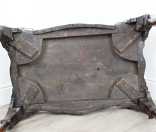 Carica l'immagine nel visualizzatore di Gallery, Antico Tavolino in stile barocchetto XIX Secolo