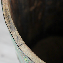 Carica l'immagine nel visualizzatore di Gallery, Portaombrelli Vintage in legno Dipinto a mano con Decorazioni Floreali