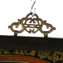 Carica l'immagine nel visualizzatore di Gallery, Dipinto su Vetro Inverso Cinese Vintage CHINESE REVERSE GLASS PAINTING