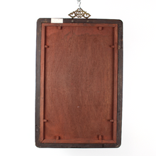 Carica l'immagine nel visualizzatore di Gallery, Dipinto su Vetro Inverso Cinese Vintage CHINESE REVERSE GLASS PAINTING