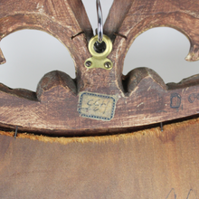 Carica l&#39;immagine nel visualizzatore di Gallery, Grande specchio con cornice in legno dorata intagliata &#39;900
