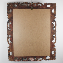 Carica l&#39;immagine nel visualizzatore di Gallery, Grande Specchio Con Cornice in Legno Dorata XX Secolo
