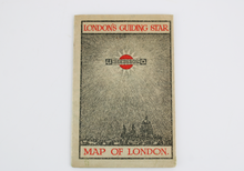 Carica l&#39;immagine nel visualizzatore di Gallery, London&#39;s Guiding Star Map of London Mappa tascabile della metropolitana 1912
