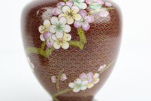 Carica l&#39;immagine nel visualizzatore di Gallery, Coppia Piccoli vasi Cloisonnè Jingfa CINESI Vintage XX secolo
