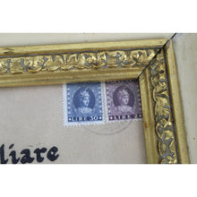 Carica l&#39;immagine nel visualizzatore di Gallery, Diploma Nobiliare Incorniciato Sovrano Scaligero Ordine Ospitaliero Militare dei Cavalieri della Concordia anni 50&#39;
