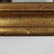 Carica l&#39;immagine nel visualizzatore di Gallery, Specchio Ottagonale con Cornice in Legno Dorata Vintage
