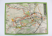 Carica l&#39;immagine nel visualizzatore di Gallery, London&#39;s Guiding Star Map of London Mappa tascabile della metropolitana 1912
