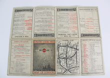 Carica l&#39;immagine nel visualizzatore di Gallery, London&#39;s Guiding Star Map of London Mappa tascabile della metropolitana 1912
