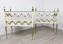 Carica l&#39;immagine nel visualizzatore di Gallery, Comodini by Milo Baughman anni &#39;70
