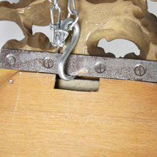 Carica l&#39;immagine nel visualizzatore di Gallery, Specchio Vintage con Cornice in Legno Dorata metà XX secolo
