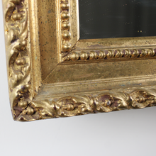 Carica l&#39;immagine nel visualizzatore di Gallery, Specchio Rettangolare con Cornice in Legno Dorata &#39;900
