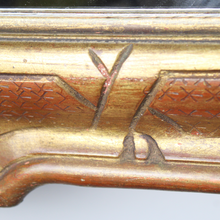 Carica l&#39;immagine nel visualizzatore di Gallery, Specchio con Cornice in Legno Dorata Intagliata D&#39;Epoca &#39;900
