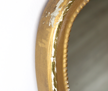 Carica l&#39;immagine nel visualizzatore di Gallery, Grande Specchiera con Cornice in Legno Dorata Vintage
