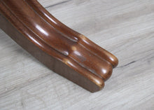 Carica l&#39;immagine nel visualizzatore di Gallery, TAVOLO Rotondo ANTICO Allungabile Usato VINTAGE in Legno D&#39;Epoca MASSELLO Design
