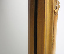 Carica l&#39;immagine nel visualizzatore di Gallery, Grande Specchiera Specchio con Cornice in Legno Dorata Vintage D&#39;Epoca Stile 900

