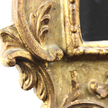 Carica l&#39;immagine nel visualizzatore di Gallery, Piccolo specchio da parete vintage con testa d&#39;angelo
