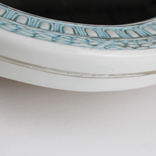 Carica l&#39;immagine nel visualizzatore di Gallery, Grande Specchio Vintage con Cornice in Ceramica Porcellana Capodimonte
